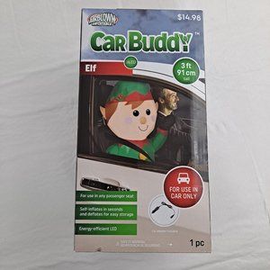 Elf Car Buddy Christmas Decoration Blow Up inflatable 3 Ft